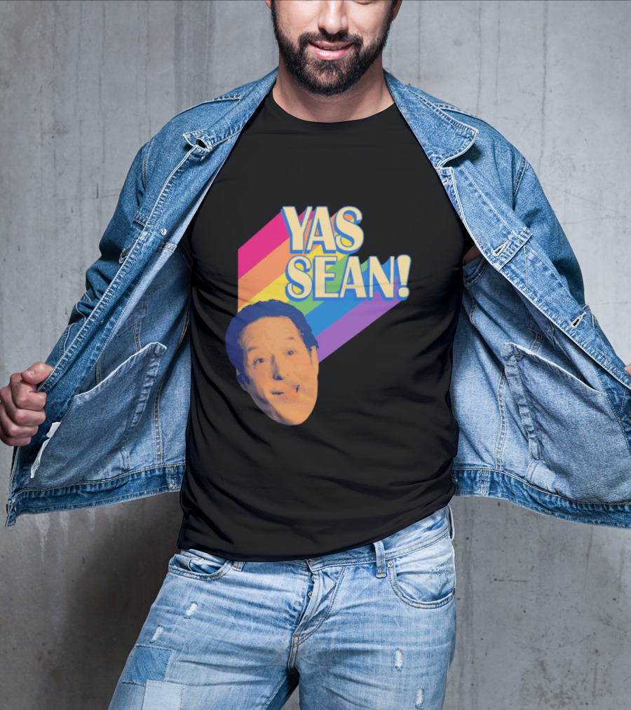 Yas Sean Rainbow Face T-Shirt