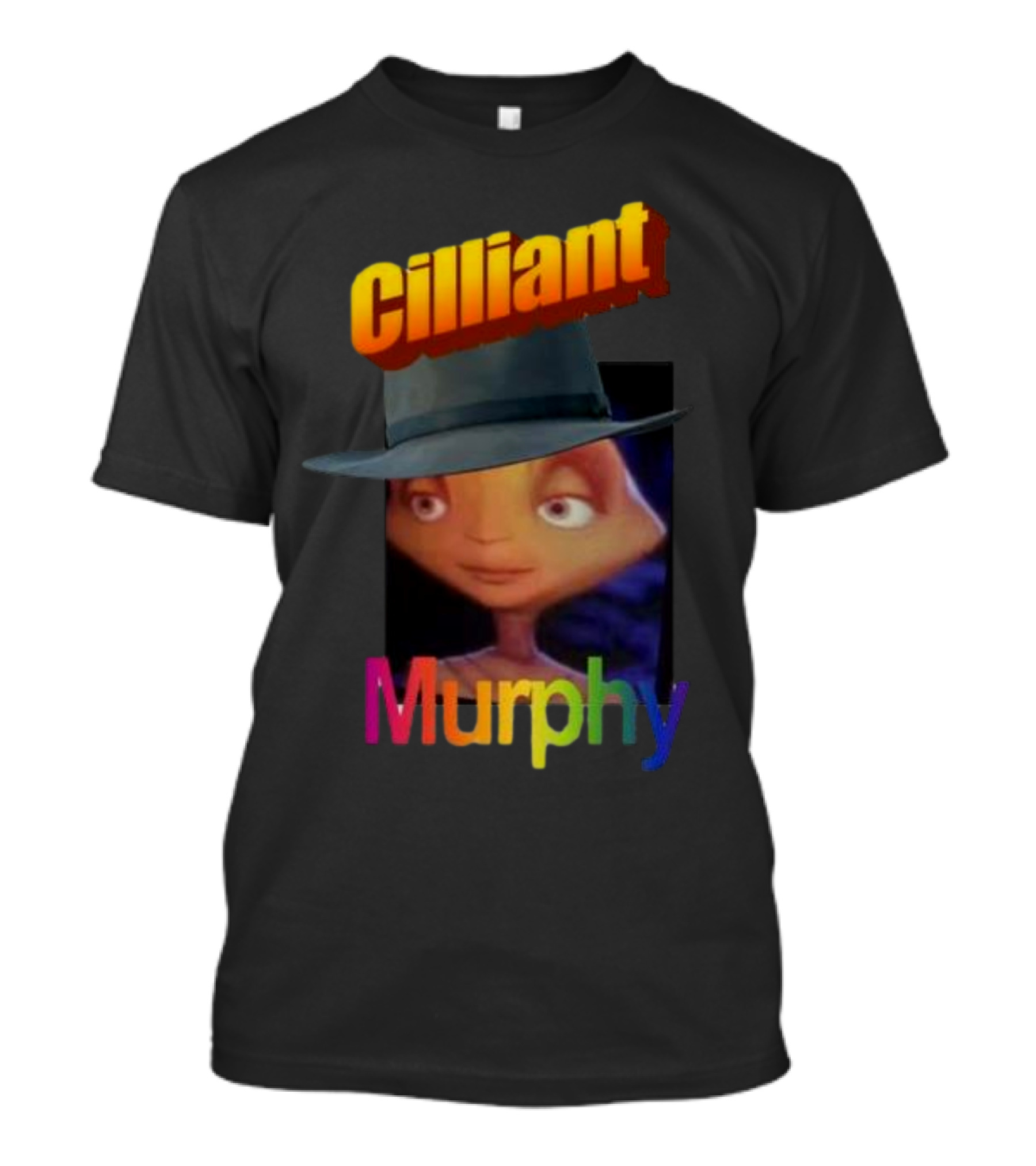 Cilliant Murphy Hat Meme Face T-Shirt