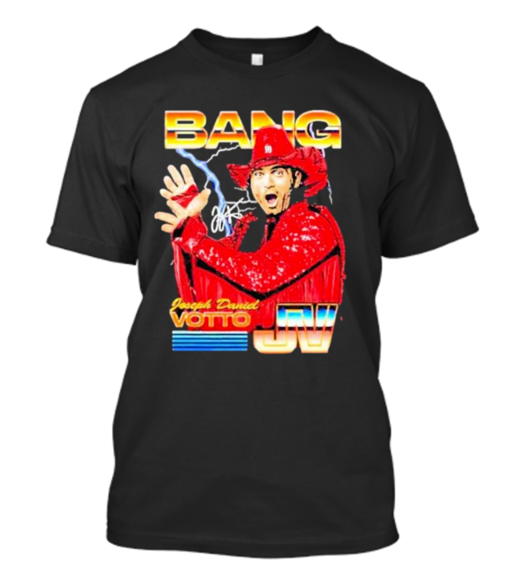 BANG Joey Daniel Votto JV Wrestler Signature T-Shirt