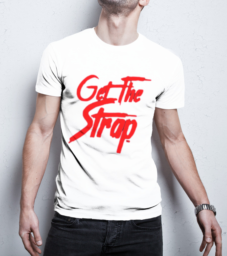 Version 1 Get The Strap Red T-Shirt