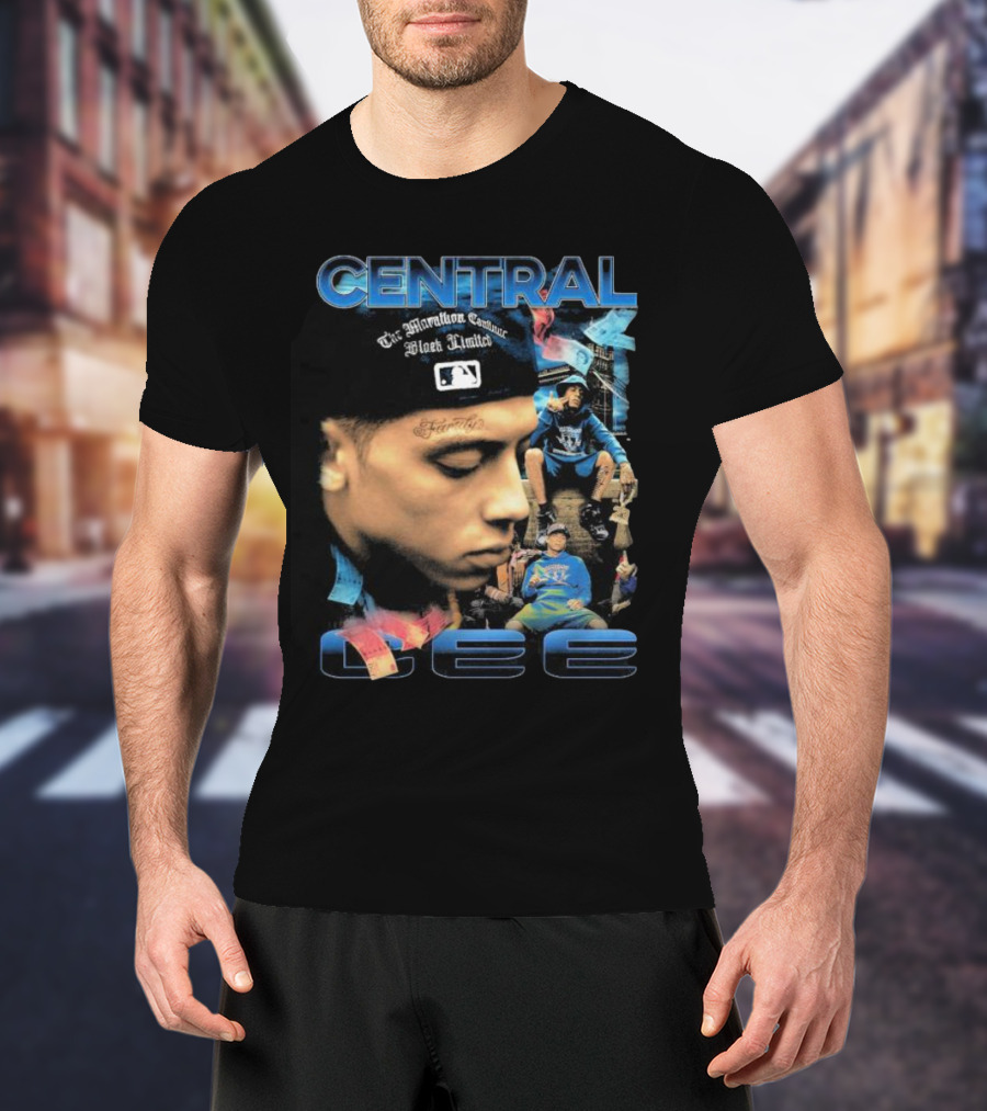 Central Cee The Marathon Continues Sticc N Move Blue Aesthetic T-Shirt