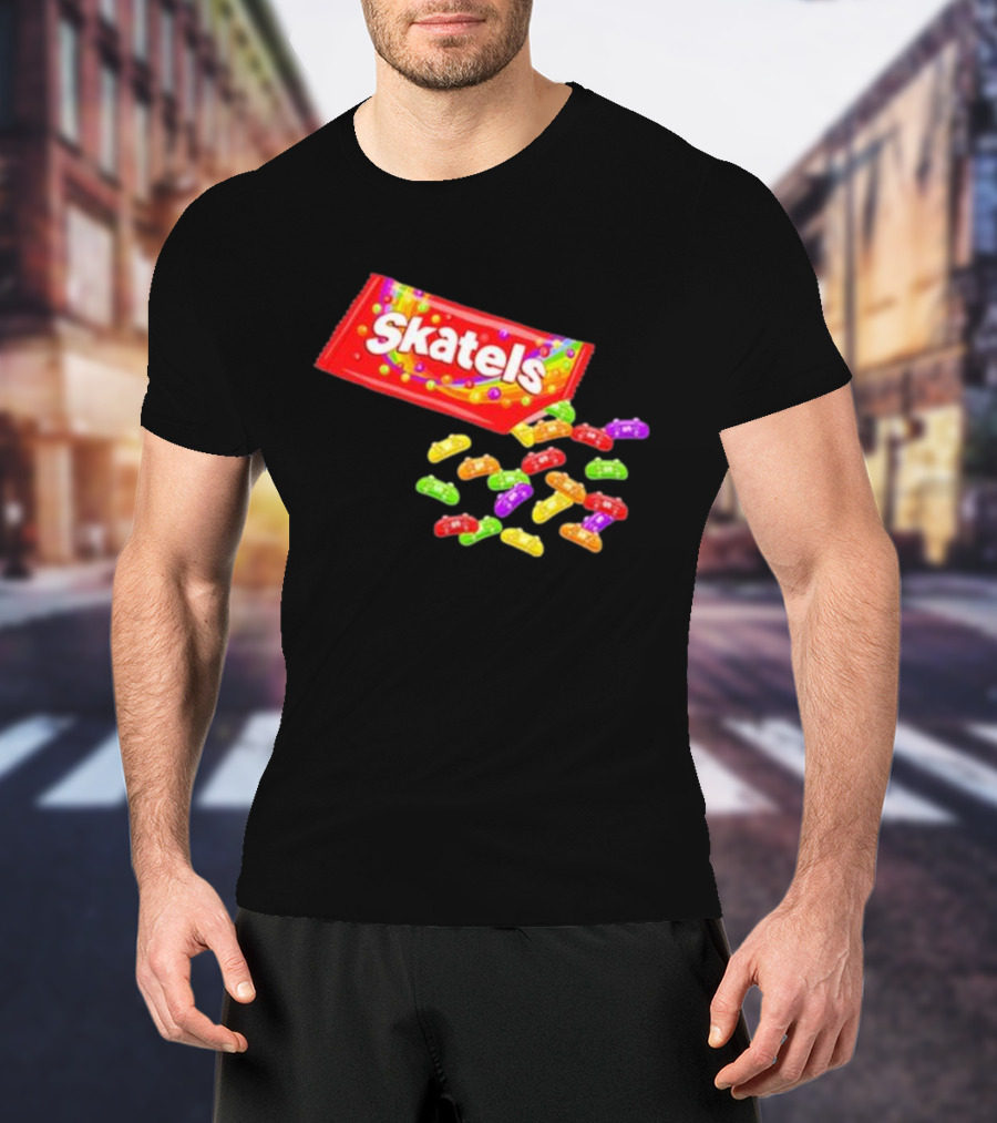 No Chaos Skatels Colorful Candy T-Shirt