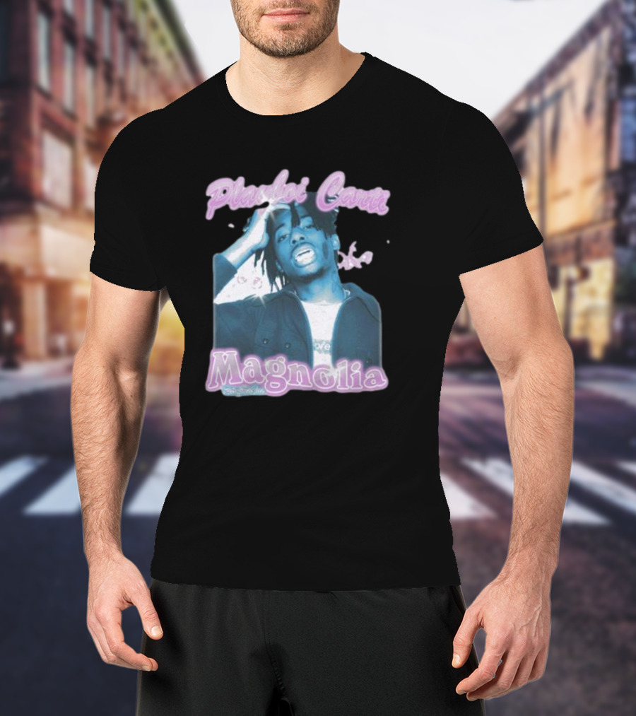 Playboi Carti Magnolia Airbrush T-Shirt