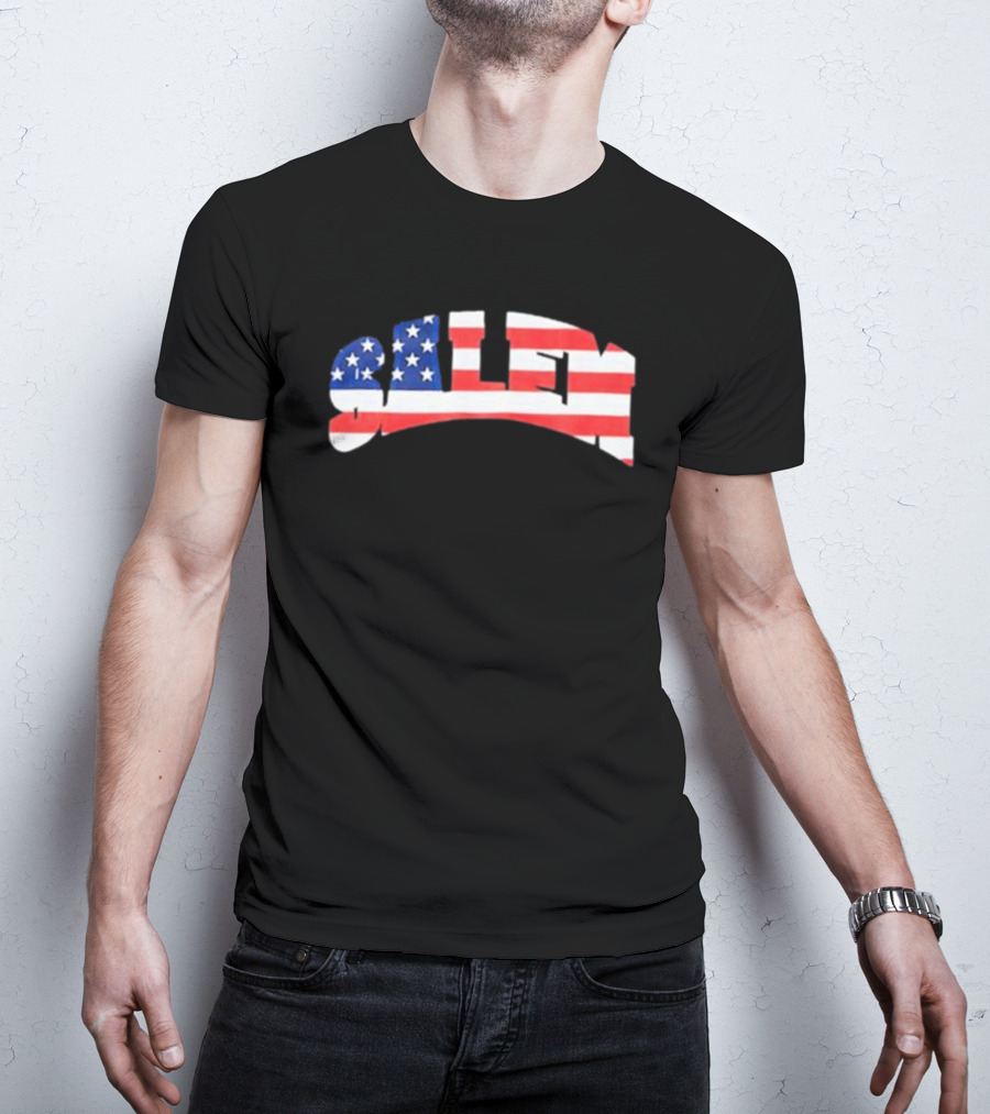 American Flag Salem T-Shirt