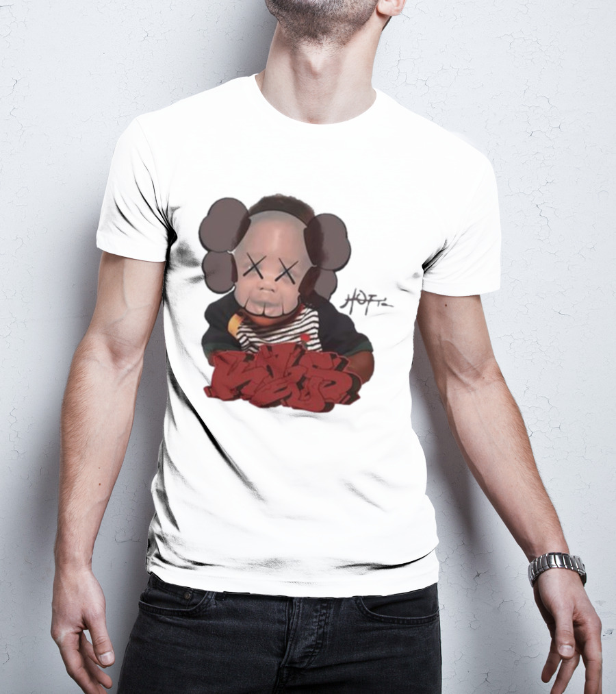 Travis Scotts Utopia Kaws Influence Baby T-Shirt