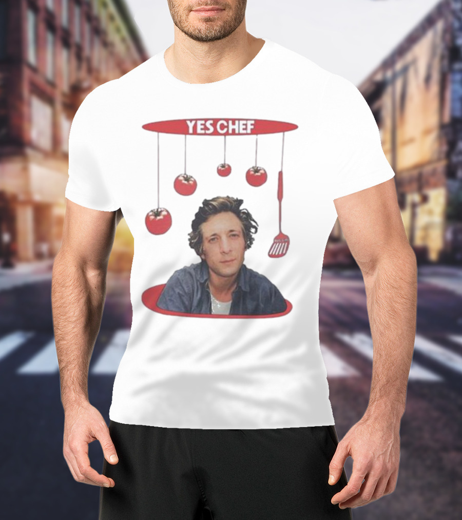 Yes Chef Tomato Mobile With Celebrity Chef T-Shirt