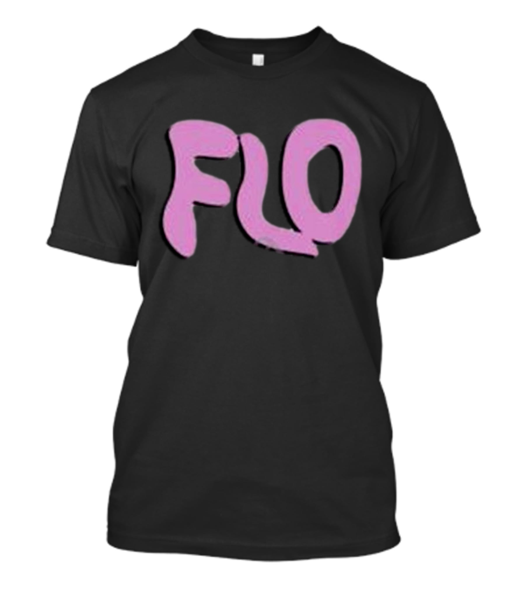 Jimmyoutsold FLO Text Pink Letters T-Shirt