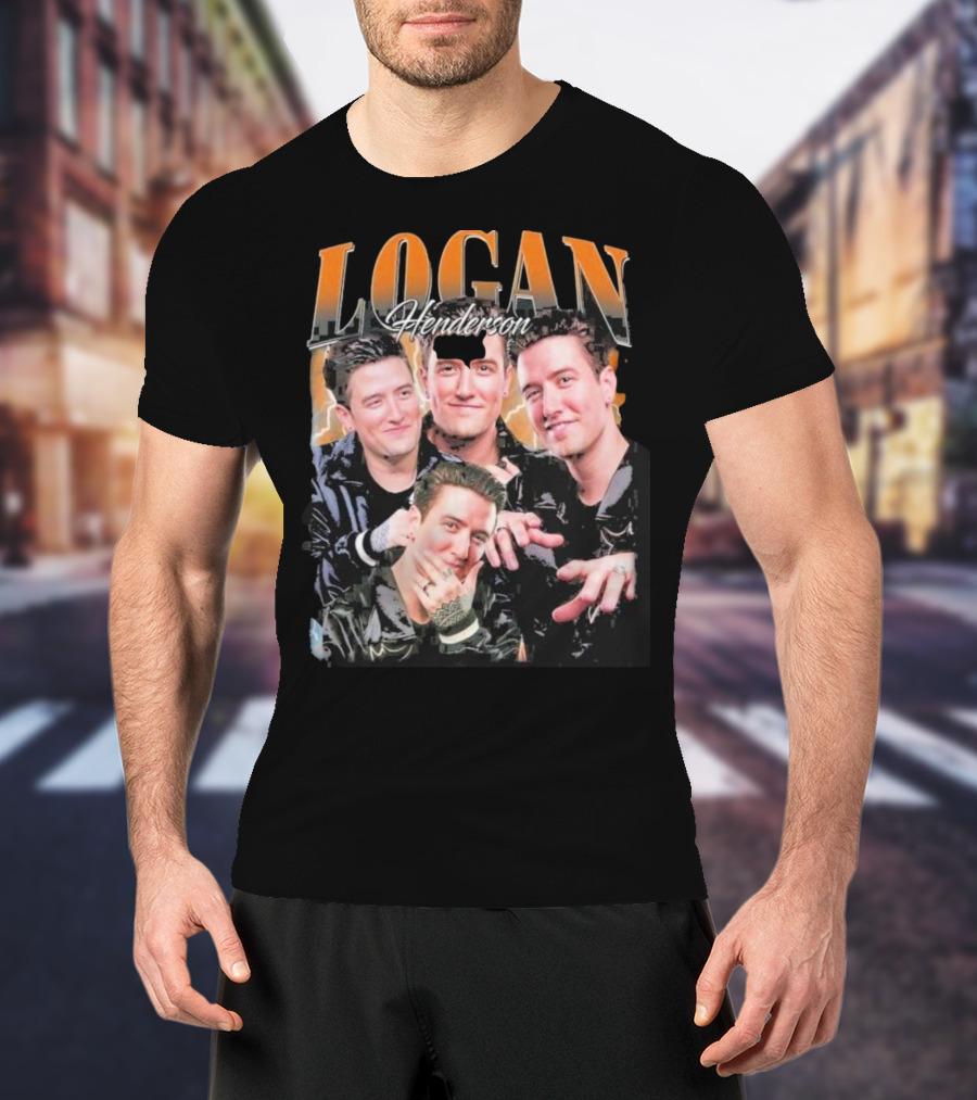 Logan Henderson Vintage And Man T-Shirt