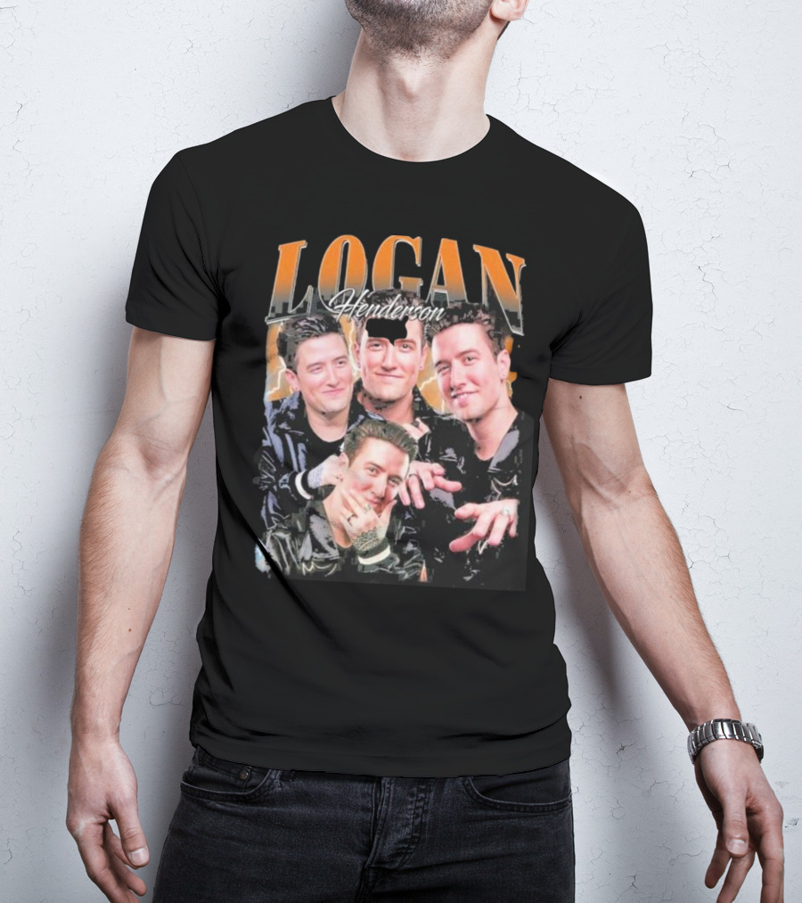 Logan Henderson Vintage And Man T-Shirt