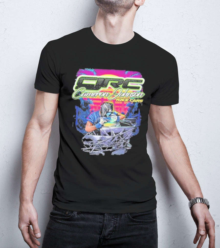 CJRC Cameron Johnson Race Cars Vibrant Welding T-Shirt