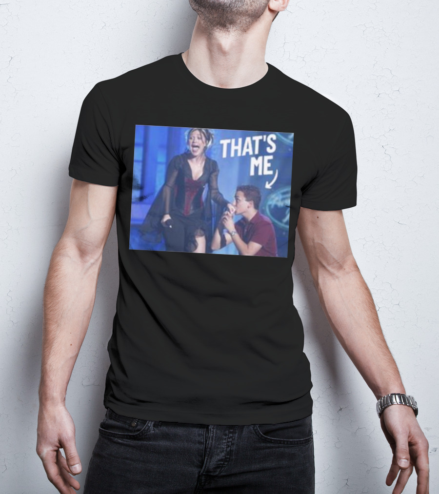 That's Me Iconic Moment Text With Enthusiastic Reaction T-Shirt