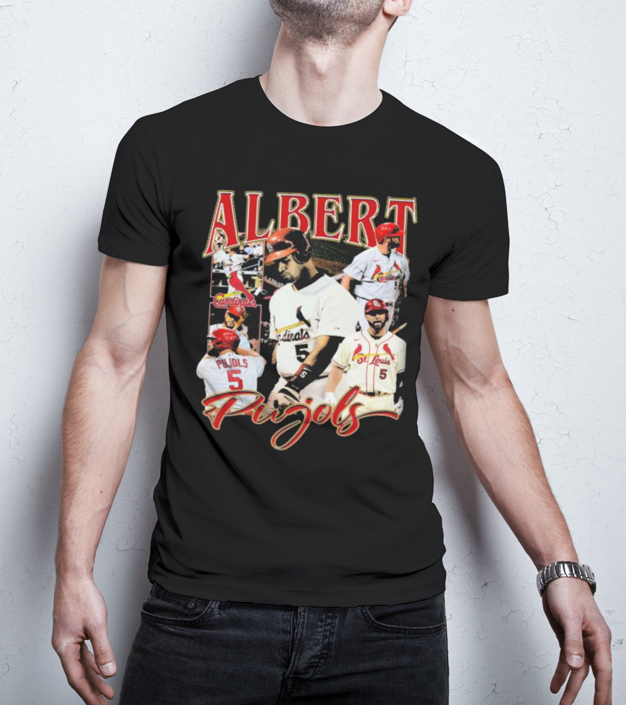 Albert Pujols St. Louis Cardinals Baseball Legend T-Shirt