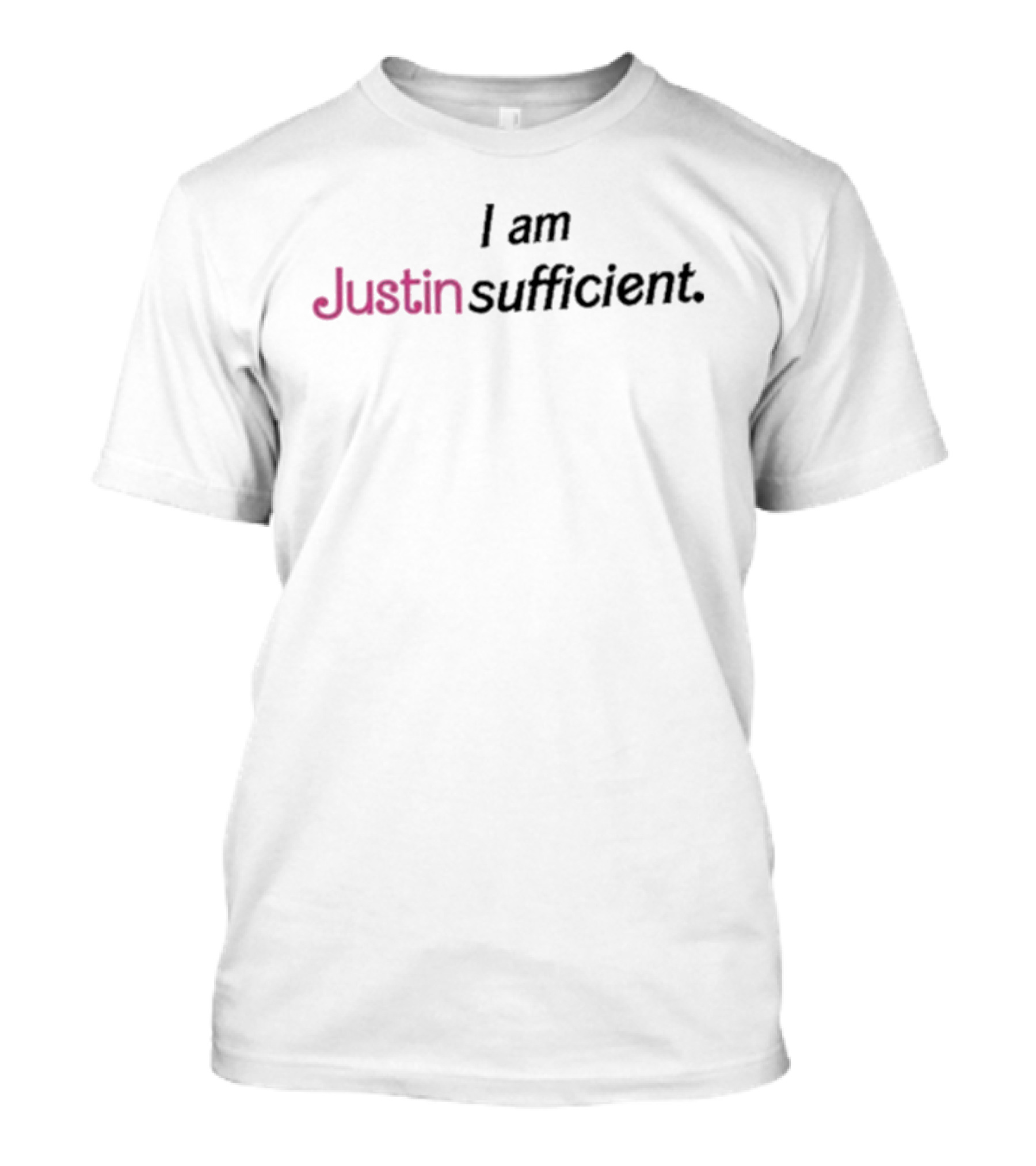 I Am Justin Sufficient Against Late Capitalism Zangief T-Shirt