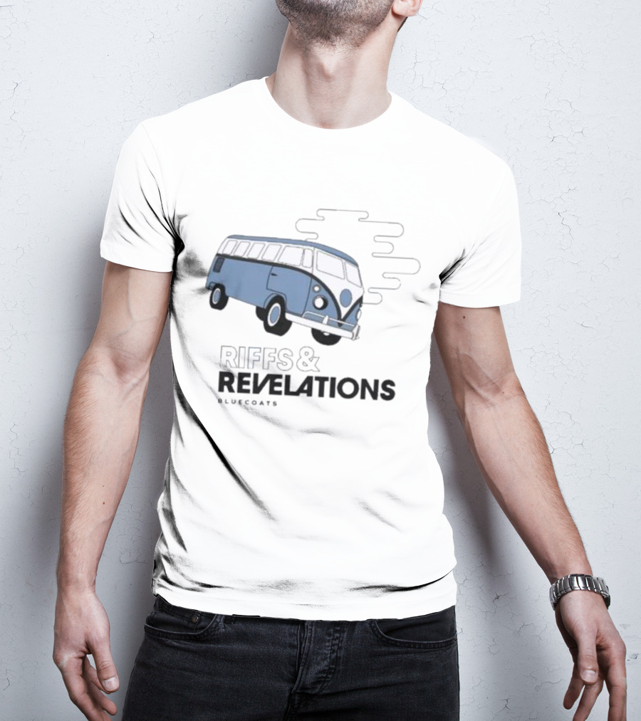 Riffs And Revelations Bluecoats Bus T-Shirt