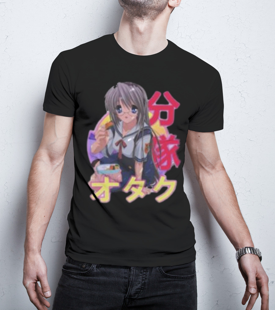 Tomoyo Sakagami Clannad Kuranado Sunset Anime Otaku T-Shirt
