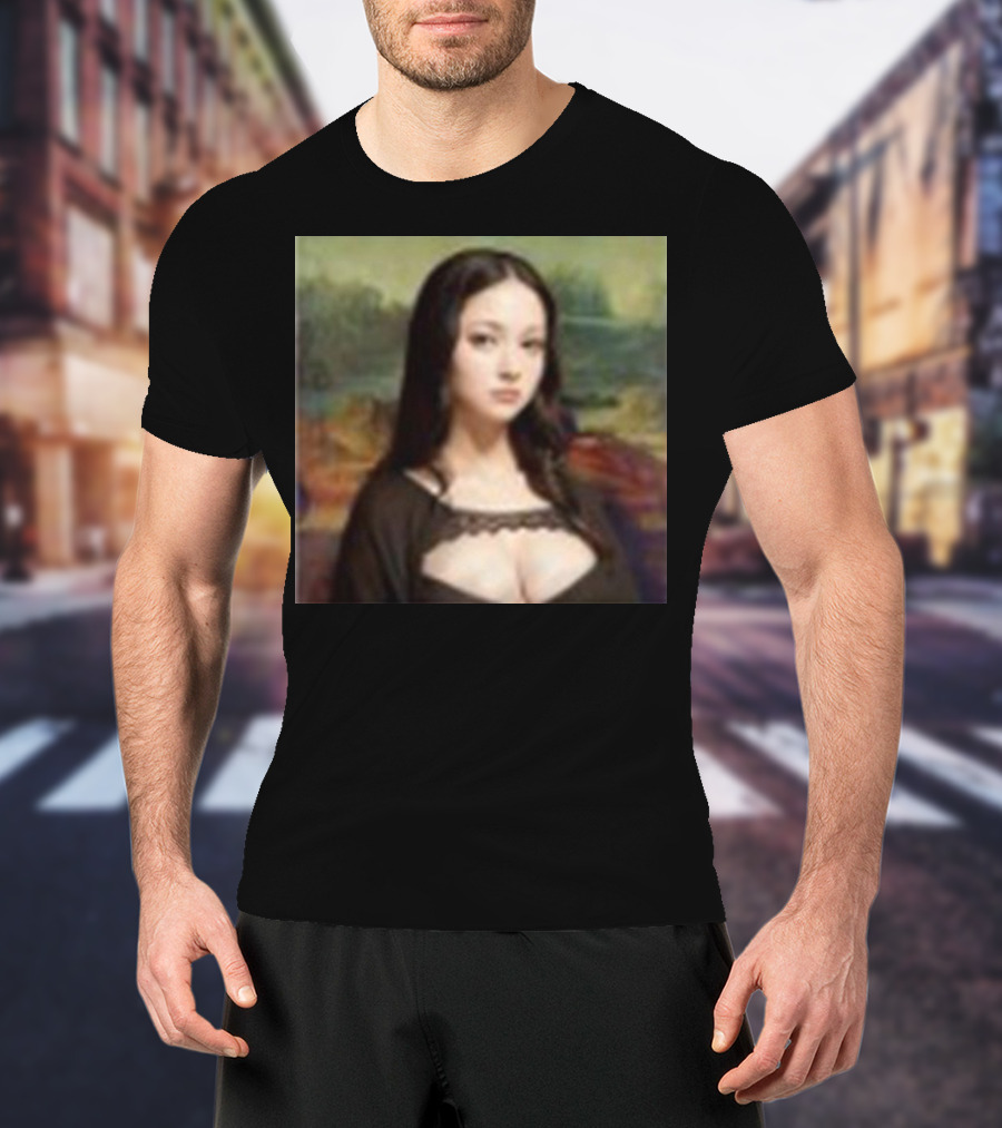 Modern Mona Lisa Renaissance Elegance T-Shirt
