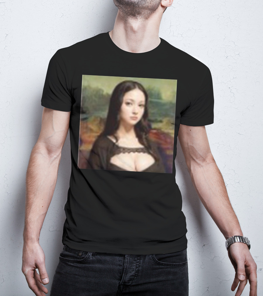 Modern Mona Lisa Renaissance Elegance T-Shirt
