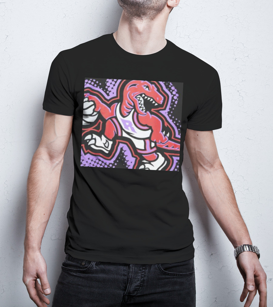 Big Face 7.0 SS Toronto Raptors Dinosaur T-Shirt