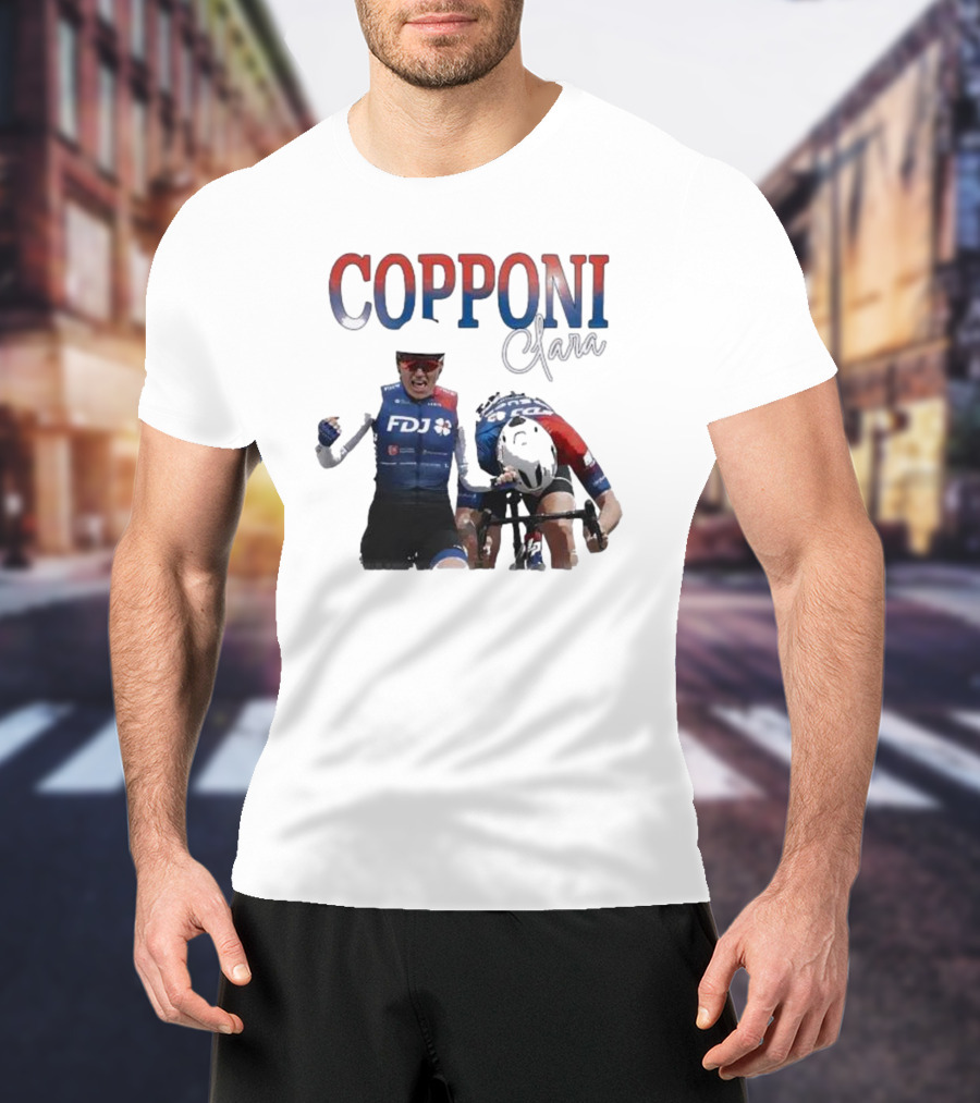 Clara Copponi FDJ Cycling Racing Champion T-Shirt