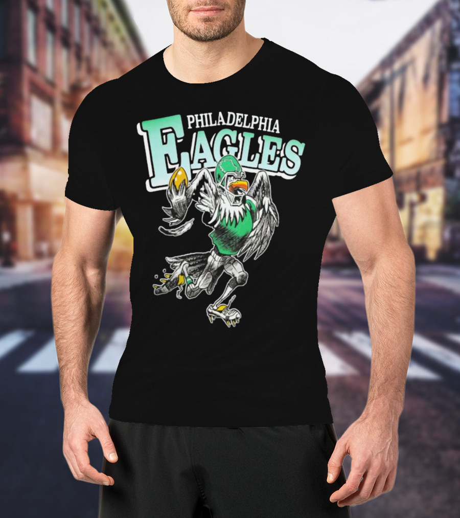 Philadelphia Eagles Vintage Mascot T-Shirt