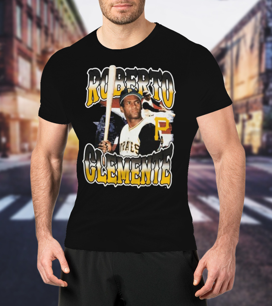 Roberto Clemente Heritage Pittsburgh Pirates Legend T-Shirt