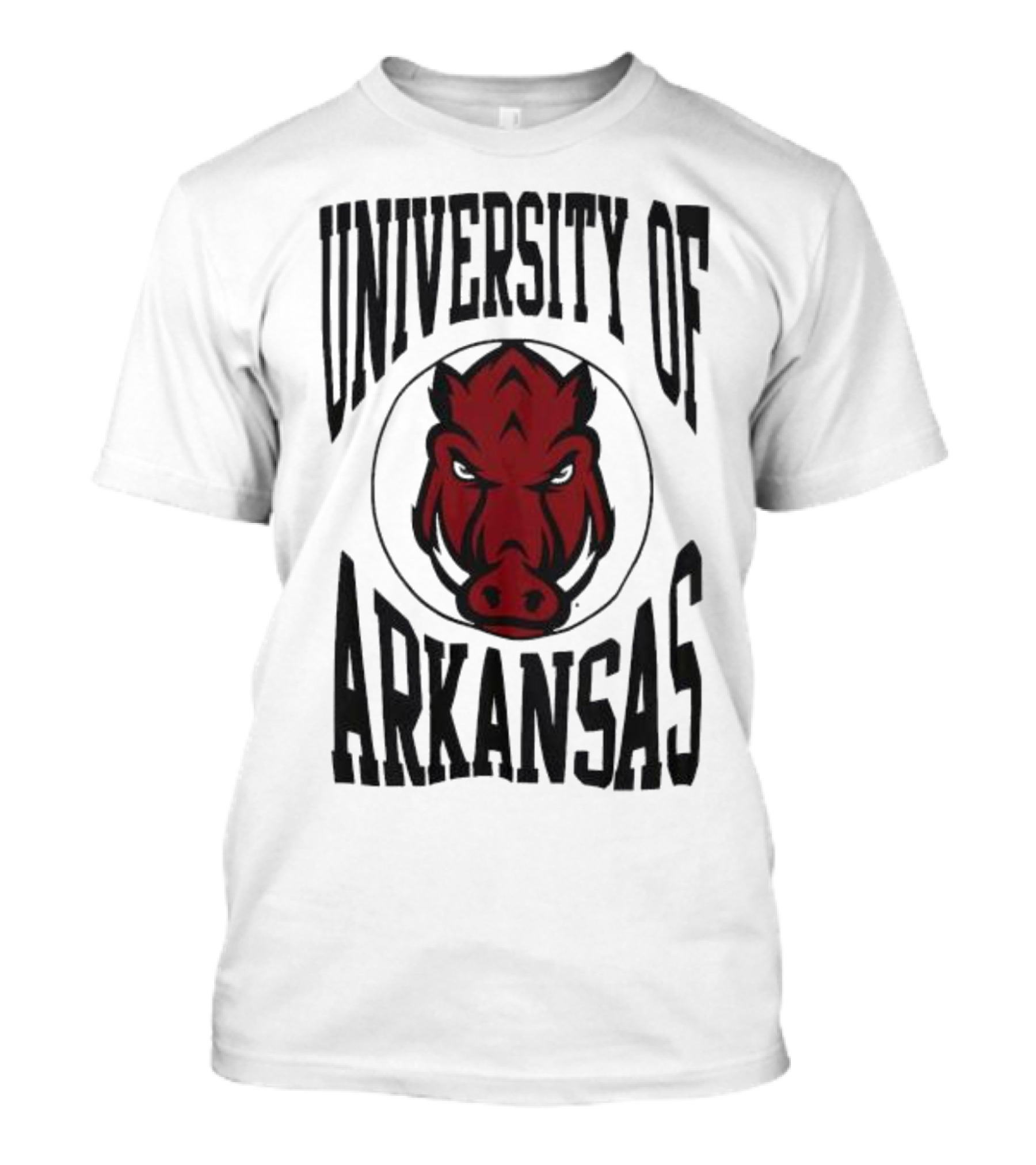University Of Arkansas Razorbacks Lightweight Crew 3.0 T-Shirt