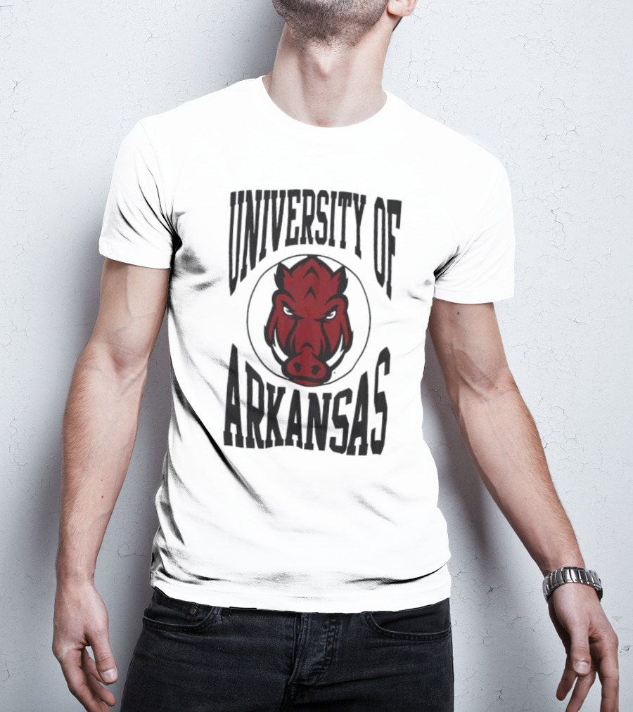 University Of Arkansas Razorbacks Lightweight Crew 3.0 T-Shirt
