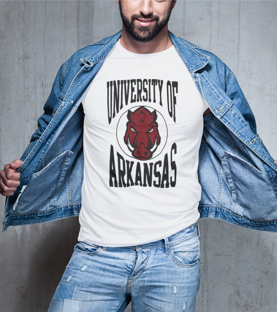 University Of Arkansas Razorbacks Lightweight Crew 3.0 T-Shirt