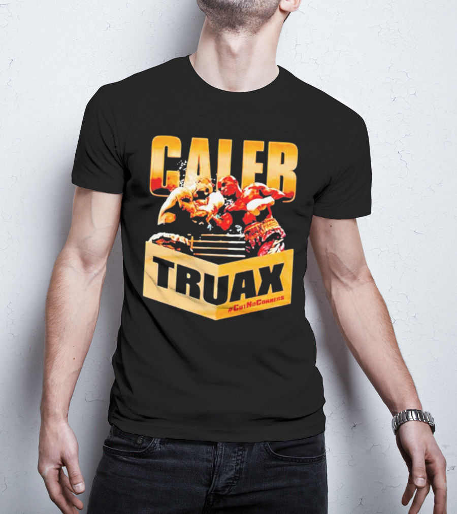 Caleb Truax Boxing Knockout #CutNoCorners T-Shirt