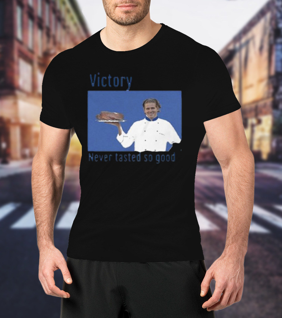 Victory Never Tasted So Good Chargers Justin Herbert Brisket T-Shirt