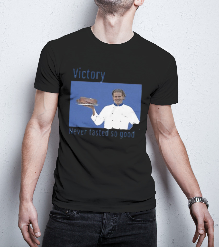 Victory Never Tasted So Good Chargers Justin Herbert Brisket T-Shirt
