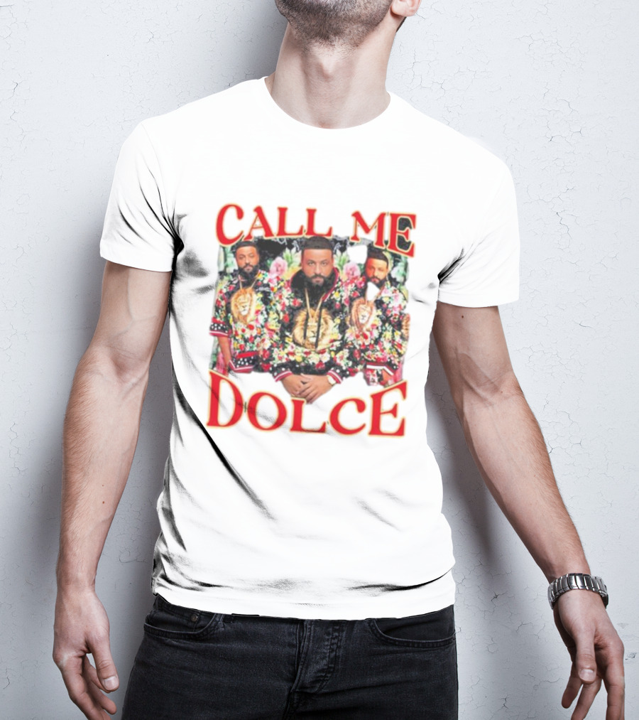 Call Me Dolce DJ Khaled Floral Jacket Trio T-Shirt