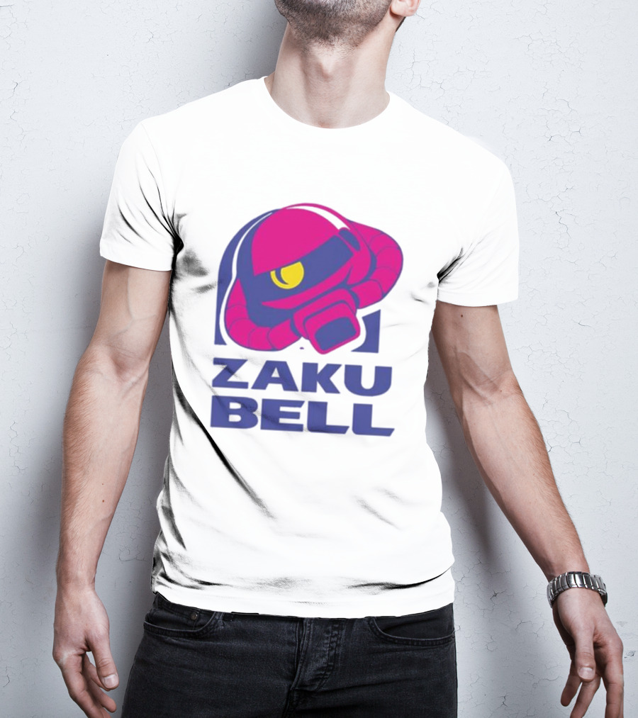 Dead Set Media Zaku Bell Mecha Fast Food Mashup T-Shirt