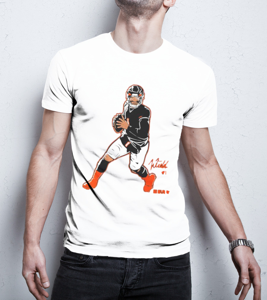 Fields #1 NFLPA Signature Pose T-Shirt