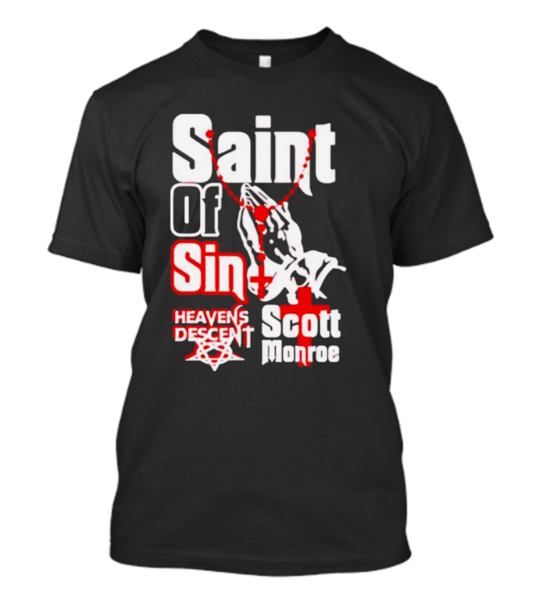 Saint Of Sin Heavens Descent Scott Monroe T-Shirt