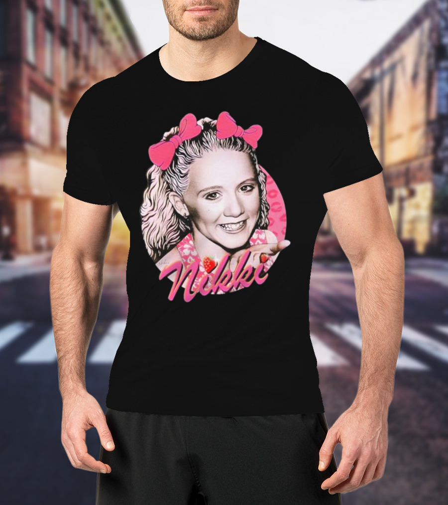Nikki Nordacious Pink Bow T-Shirt