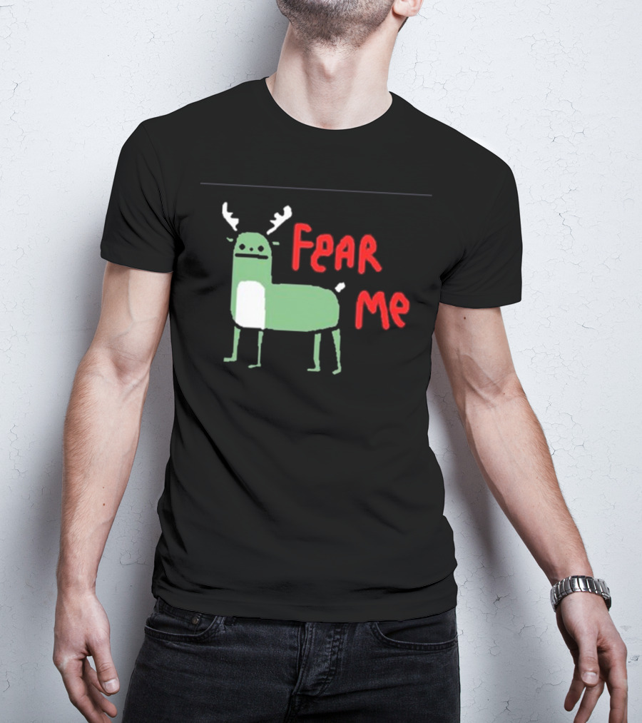 Buck Fear Me Spooky Deer T-Shirt