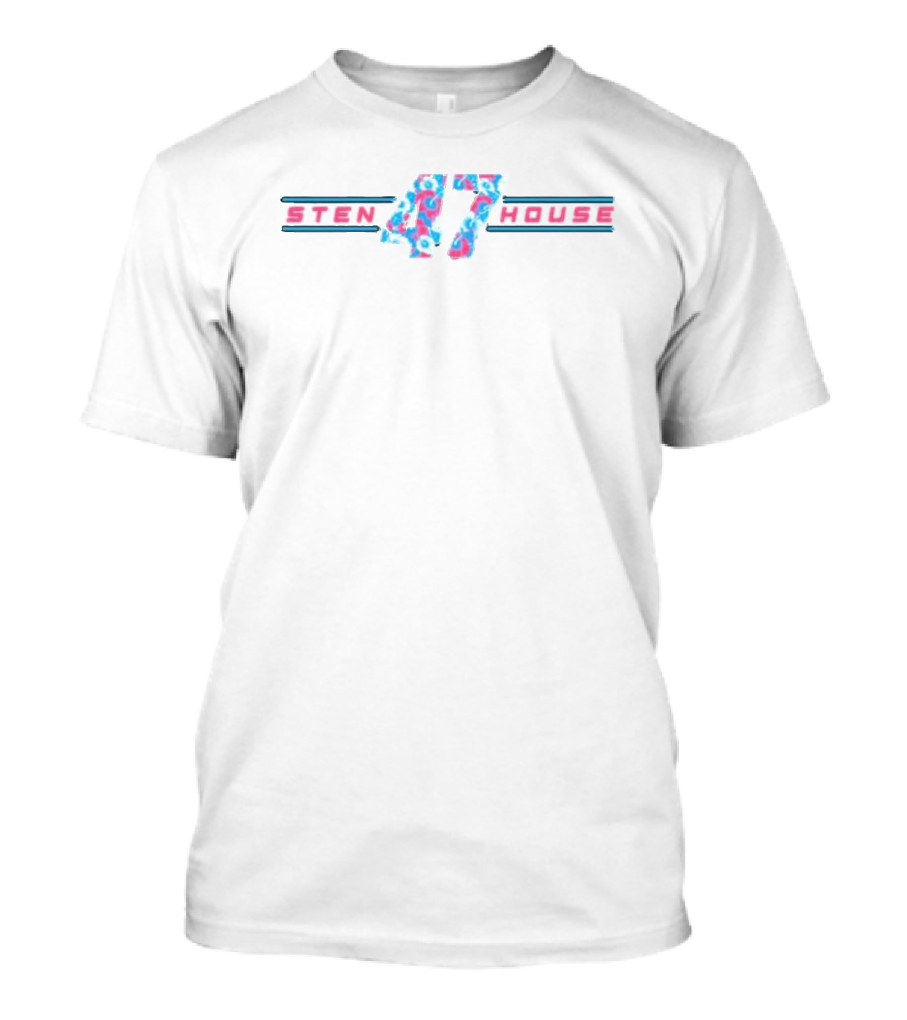 Stenhousejr Charity Stenhouse 47 Retro Floral Number T-Shirt