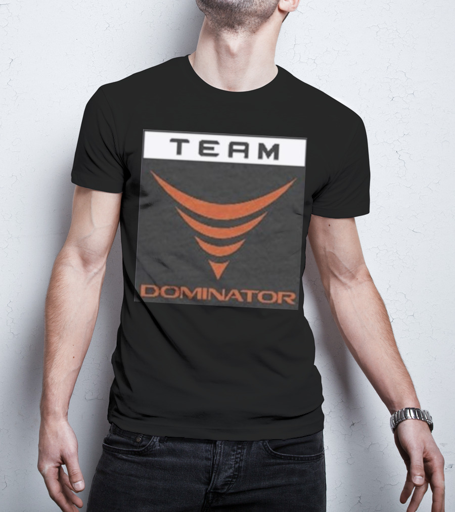 TEAM Dominator Minimal Logo Athletic T-Shirt