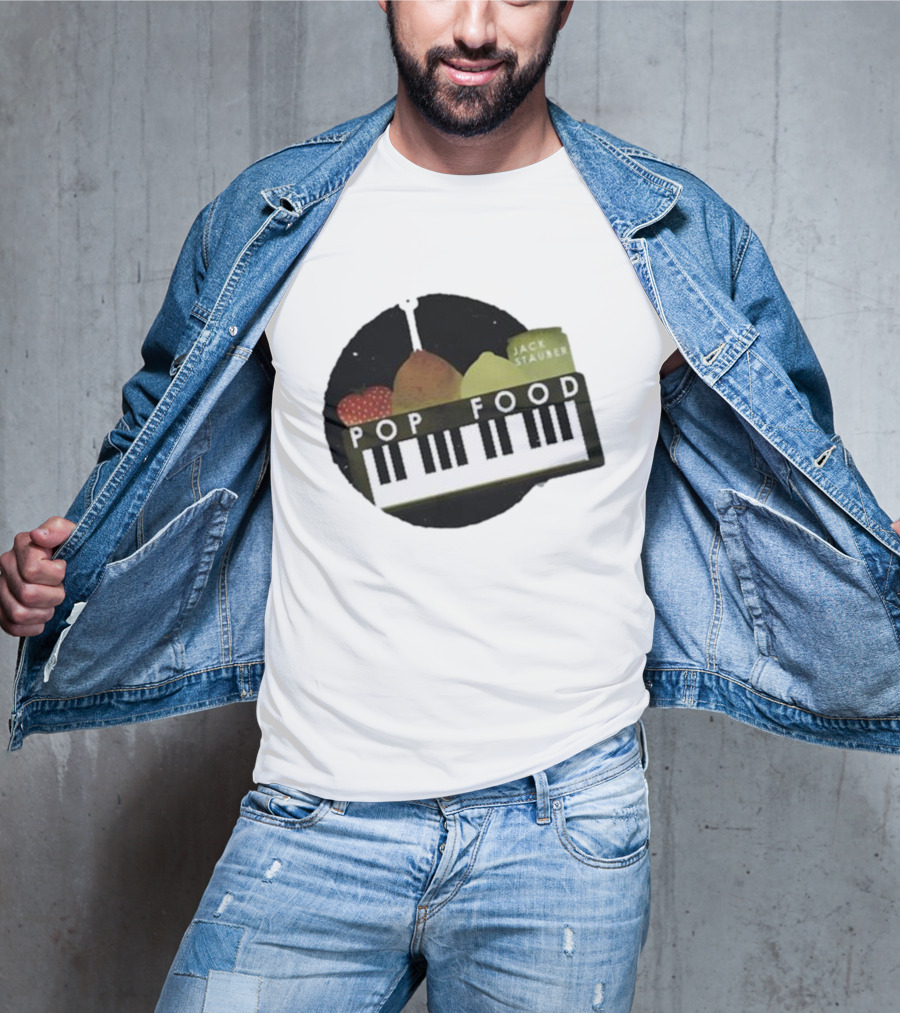 Jack Stauber Pop Food Piano And Fruit T-Shirt