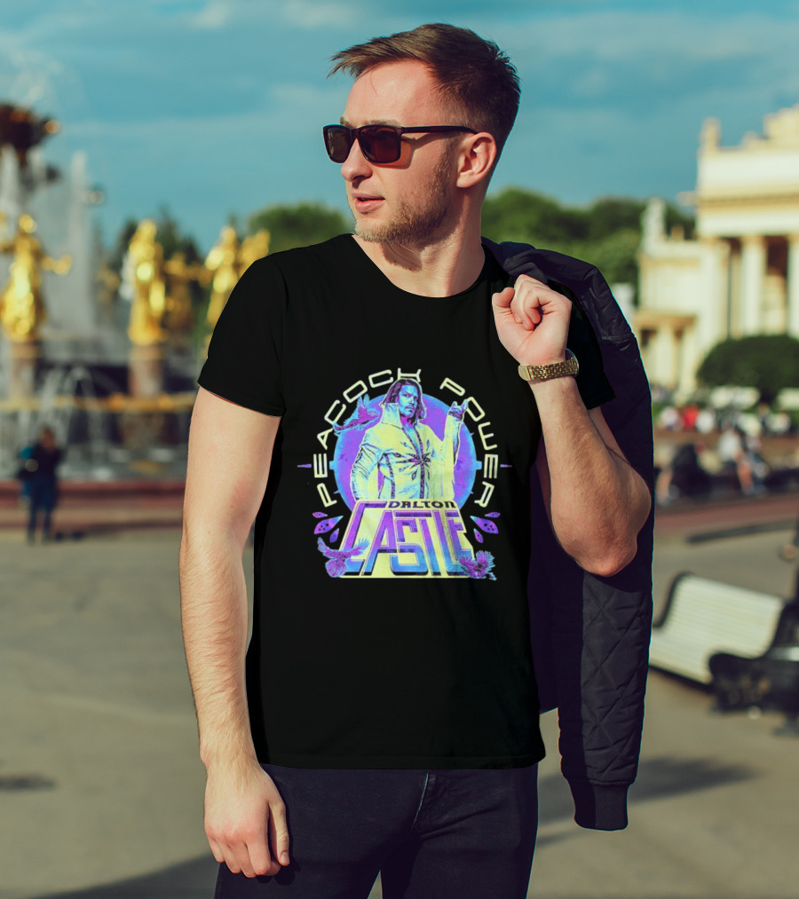 Dalton Castle Peacock Power T-Shirt