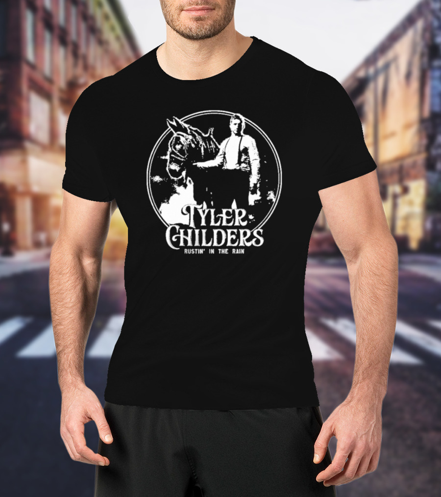 Tyler Childers Rustin' In The Rain Vintage Western T-Shirt