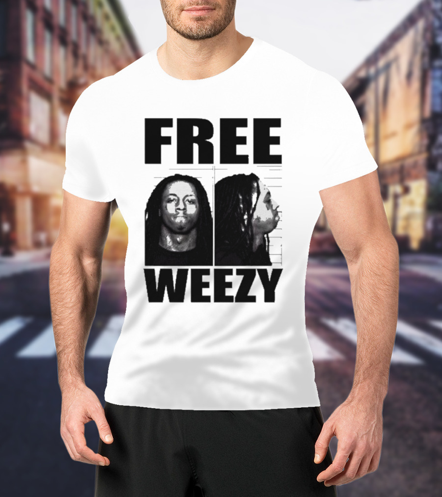 Jeff Hardy Free Weezy Mugshot Image T-Shirt