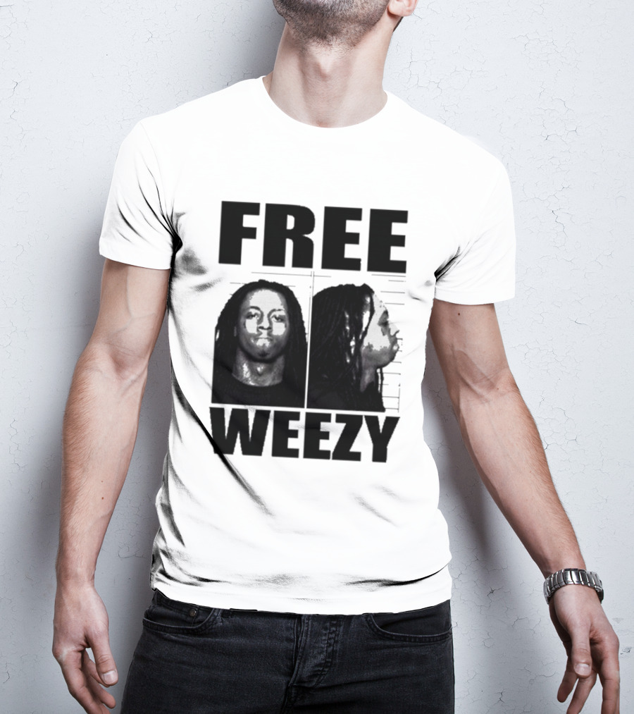 Jeff Hardy Free Weezy Mugshot Image T-Shirt