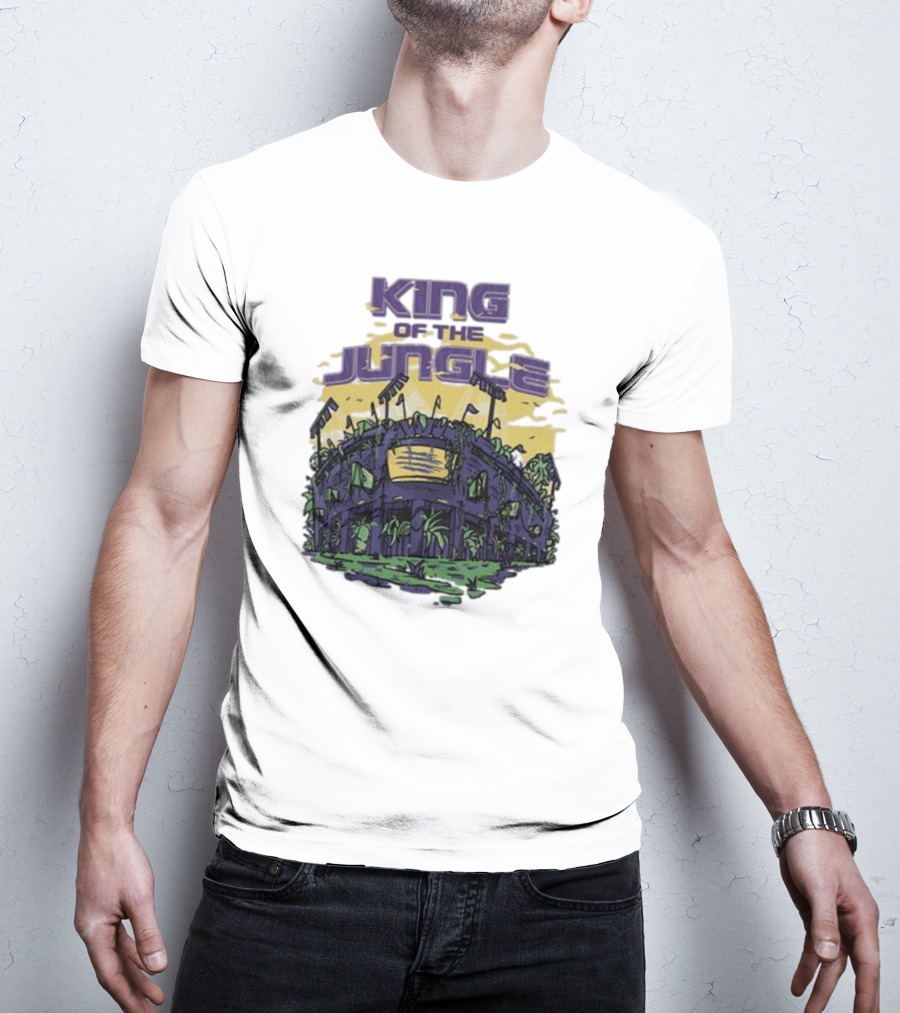 KING OF THE JUNGLE LA STADIUM ICONIC LANDMARK T-Shirt