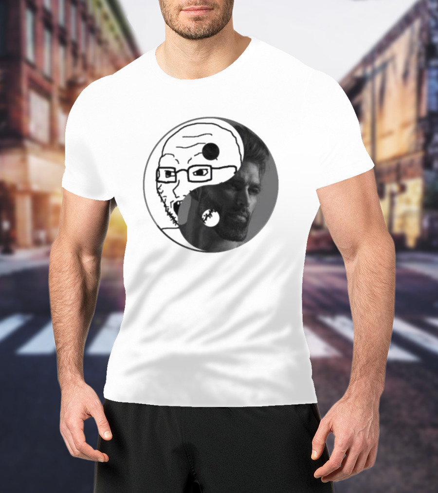 Gigachad Soyjak Meme T-Shirt