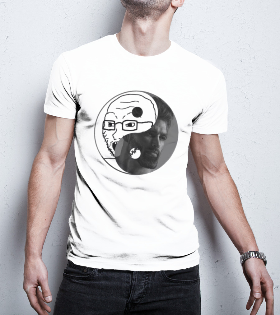 Gigachad Soyjak Meme T-Shirt