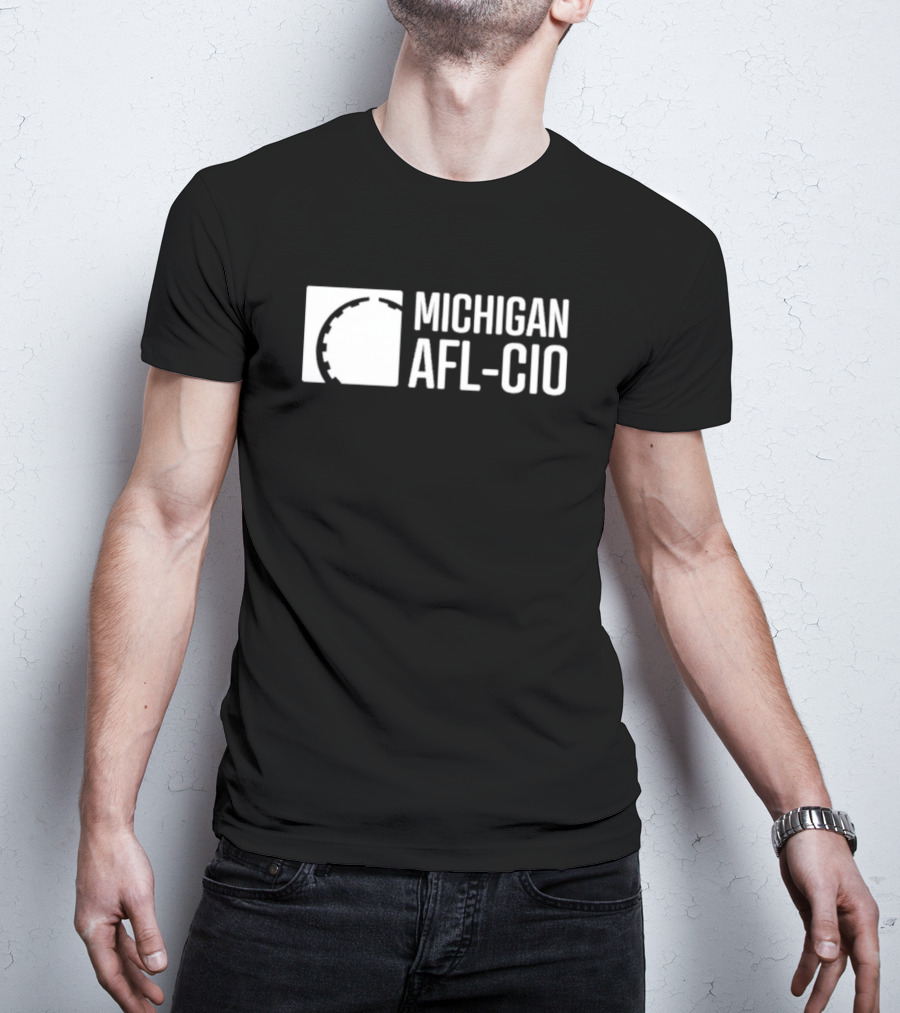 Liz Shuler Wearing Michigan AFL-CIO T-Shirt
