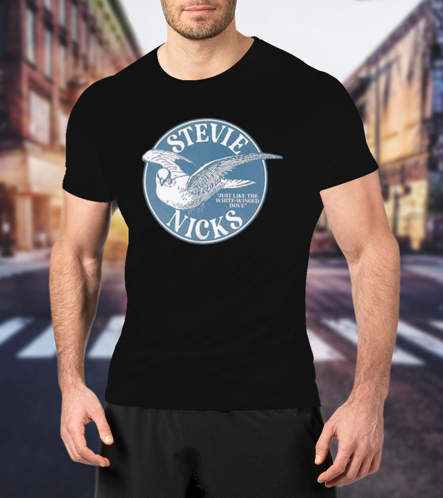 Stevie Nicks Just Like The White-Winged Dove Circular T-Shirt