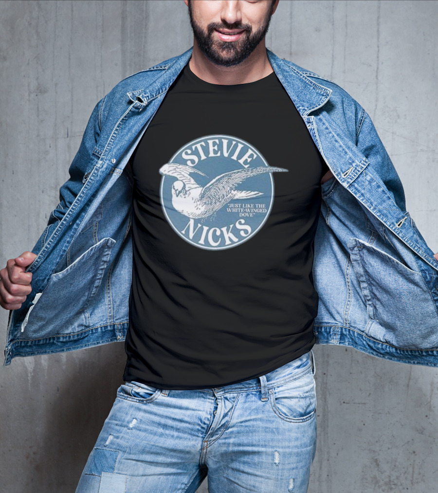 Stevie Nicks Just Like The White-Winged Dove Circular T-Shirt